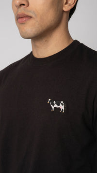 CAMISETA PREMIUM MINIPRINT VACA - PIXELCAMISETAS