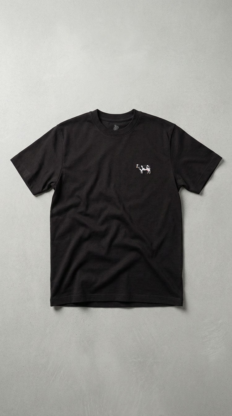 CAMISETA PREMIUM MINIPRINT VACA - PIXELCAMISETAS