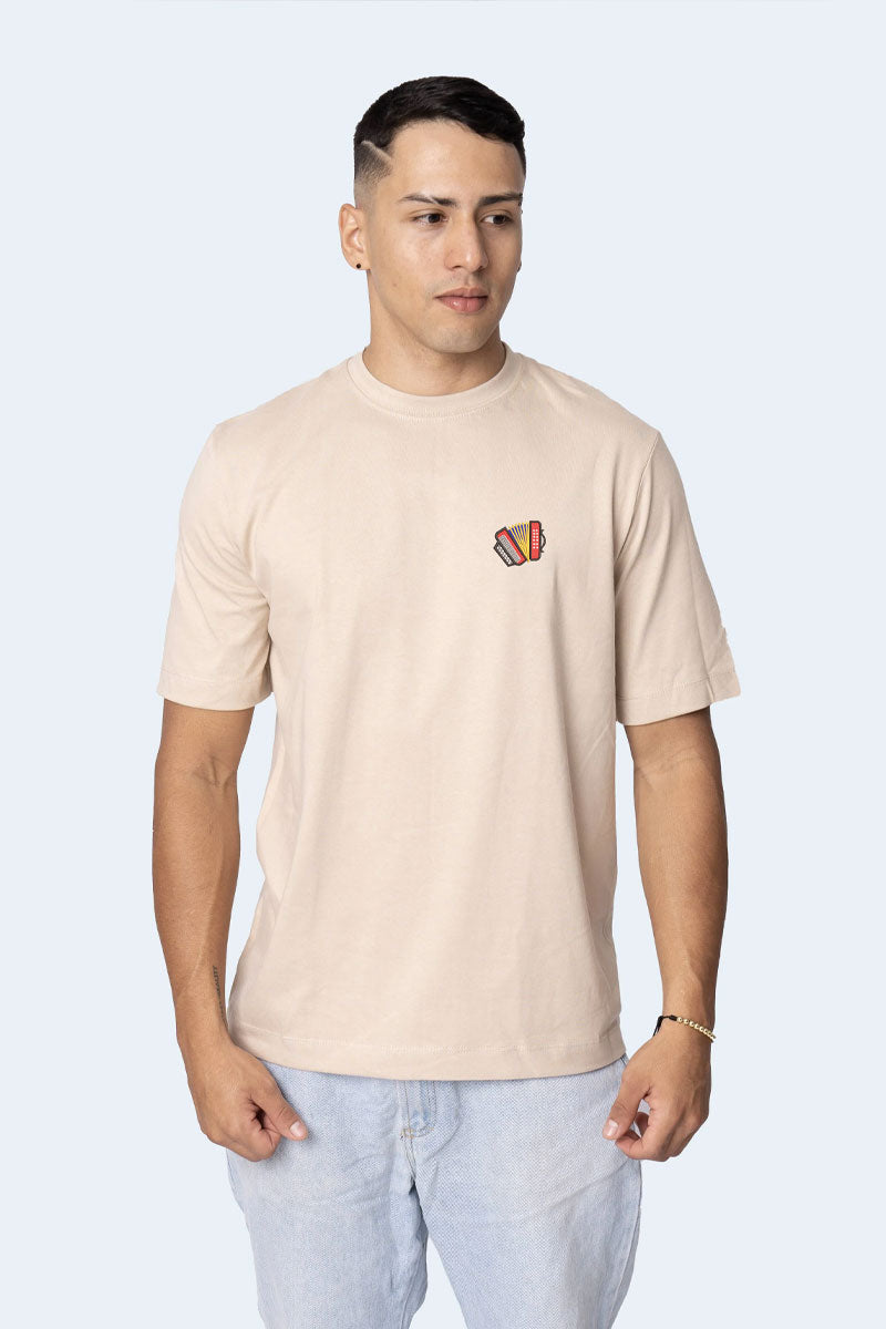CAMISETA PREMIUM MINIPRINT ACORDEÓN