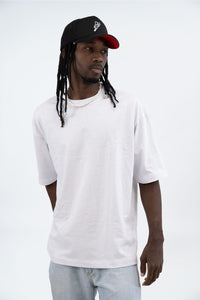 CAMISETA OVERSIZED ALTO GRAMAJE BLANCA - PIXELCAMISETAS