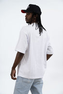 CAMISETA OVERSIZED ALTO GRAMAJE BLANCA - PIXELCAMISETAS