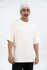 CAMISETA OVERSIZED ALTO GRAMAJE VAINILLA