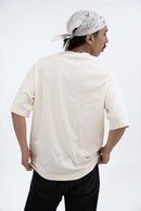 CAMISETA OVERSIZED ALTO GRAMAJE VAINILLA - PIXELCAMISETAS