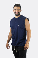 TANK BÁSICA AZUL NAVY - PIXELCAMISETAS
