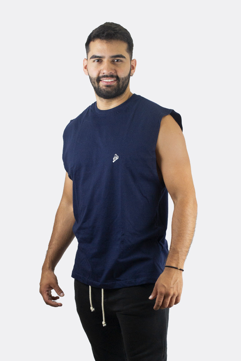 TANK BÁSICA AZUL NAVY