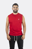 TANK BÁSICA ROJA - PIXELCAMISETAS
