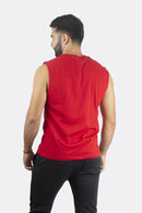 TANK BÁSICA ROJA - PIXELCAMISETAS