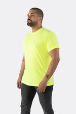 CAMISETA BÁSICA 160GR AMARILLA NEÓN