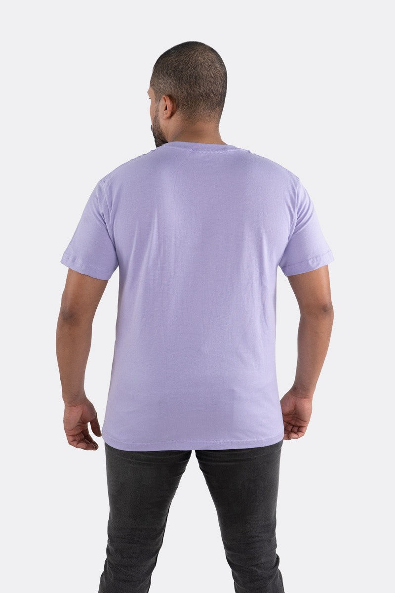T-SHIRT PREMIUM LILA BÁSICA - PIXELCAMISETAS