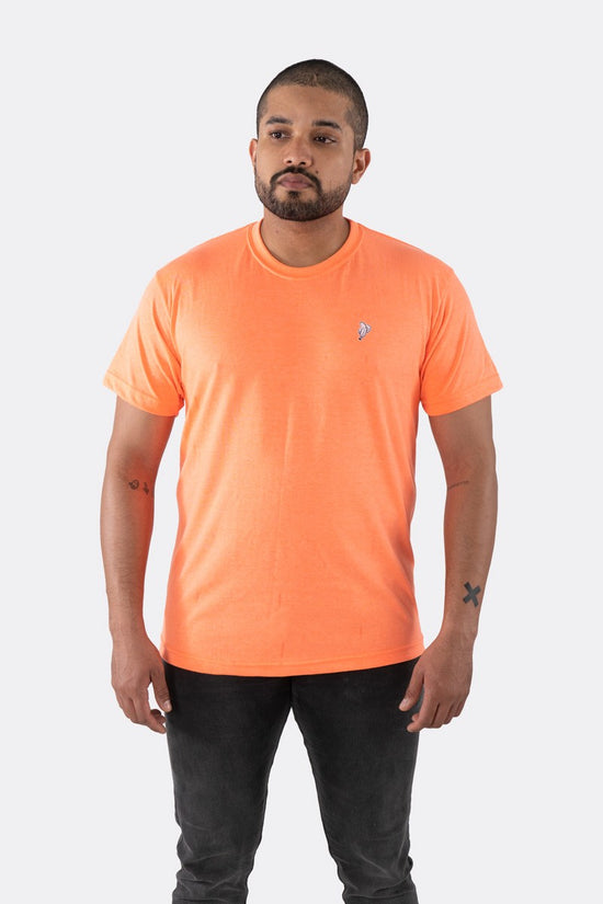 CAMISETA BÁSICA 160GR NARANJA NEÓN
