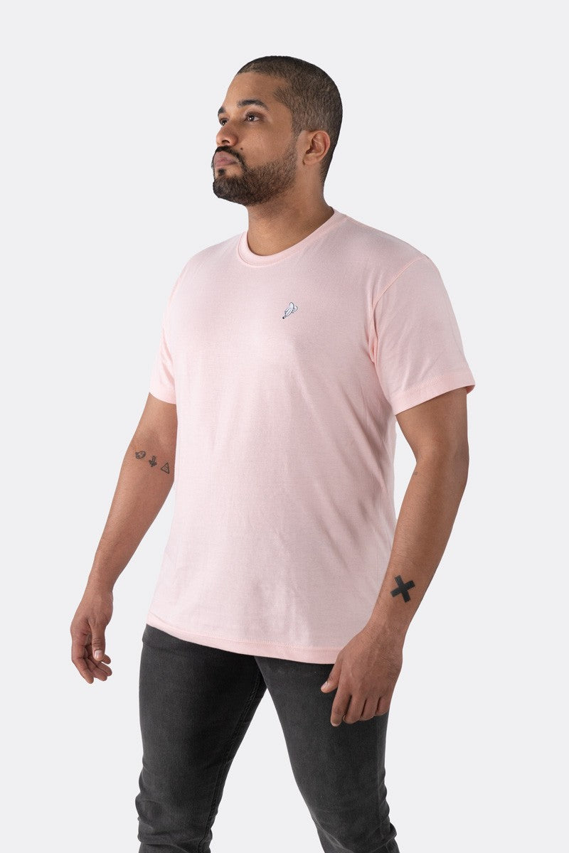 T-SHIRT PREMIUM ROSA BÁSICA