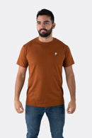 T-SHIRT PREMIUM TERRACOTA BÁSICA - PIXELCAMISETAS
