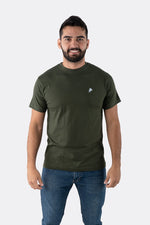 CAMISETA BÁSICA 160GR VERDE OLIVA